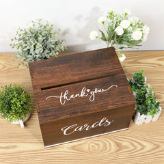 DIY Acrylic Wedding Card Box with Lock