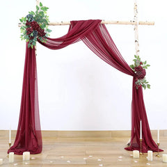 Chiffon Wedding Arch Drape