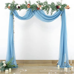 Chiffon Wedding Arch Drape