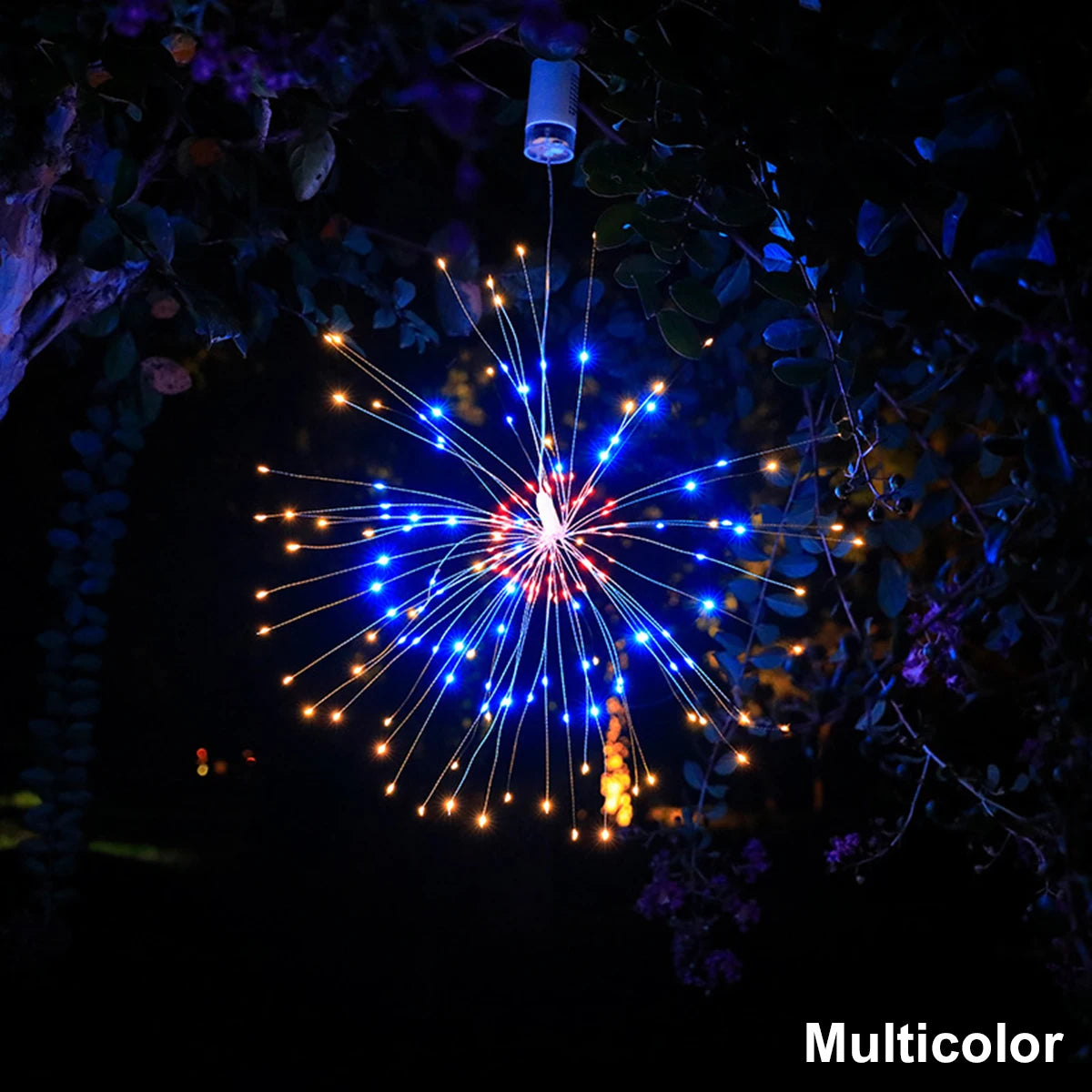 LED Fireworks String Lights for Elegant Outdoor Decor