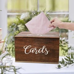 DIY Acrylic Wedding Card Box with Lock