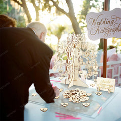 Wedding Heart Guest Book Alternative