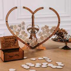 Wedding Heart Guest Book Alternative