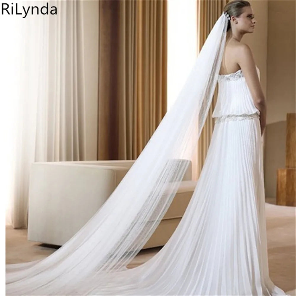 3M Cathedral Bridal Veil with Comb