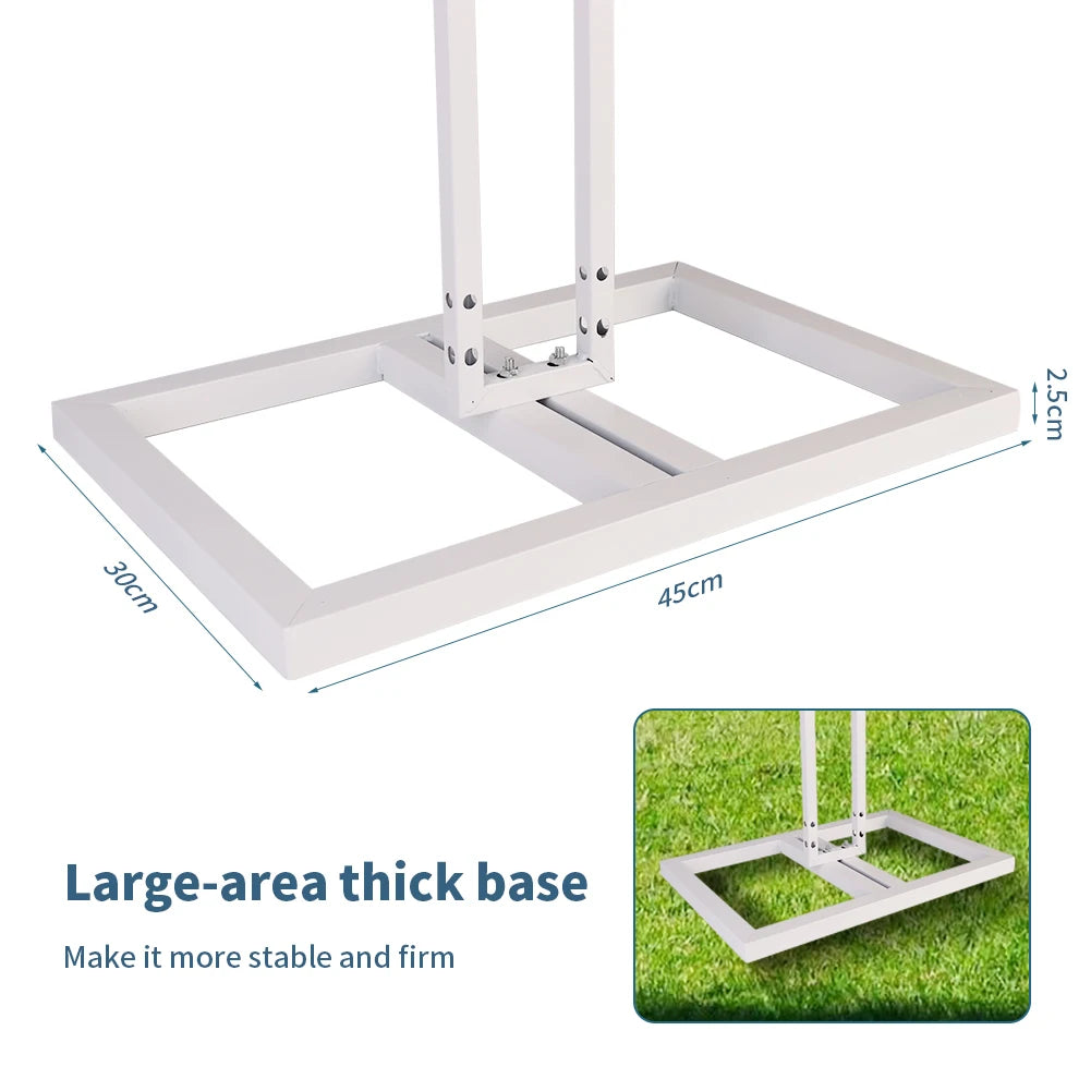 10ft Adjustable Wedding Backdrop Stand Kit