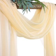 Chiffon Wedding Arch Drape