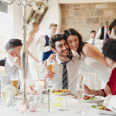 Clear Acrylic Wedding Table Cards