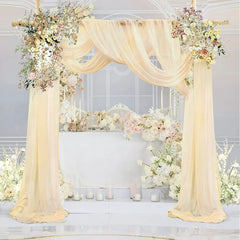 Chiffon Wedding Arch Drape