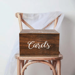 DIY Acrylic Wedding Card Box with Lock